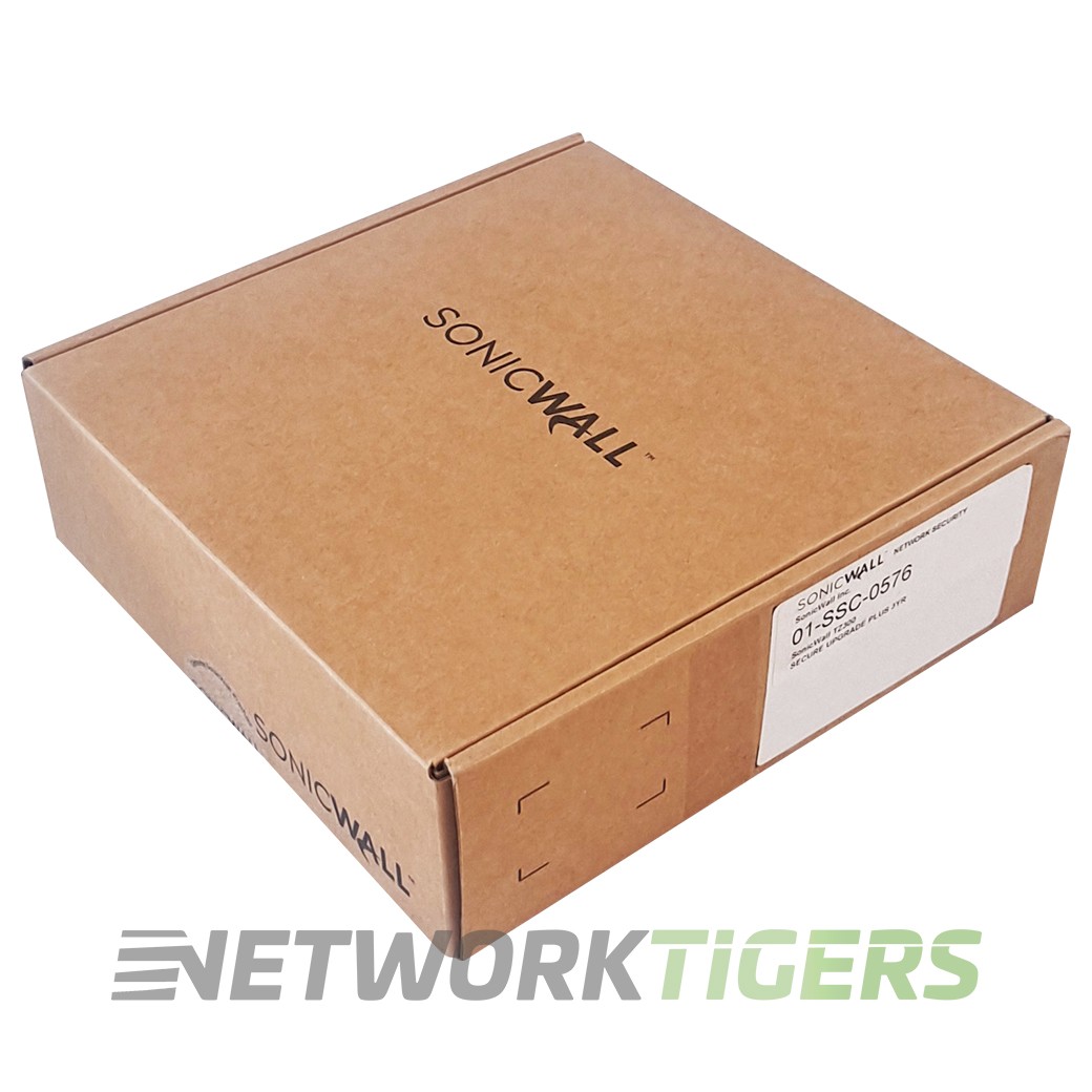NEW SonicWall TZ300 01-SSC-0576 750 3 YR Secure Upgrade Plus NEVER REGISTERED
