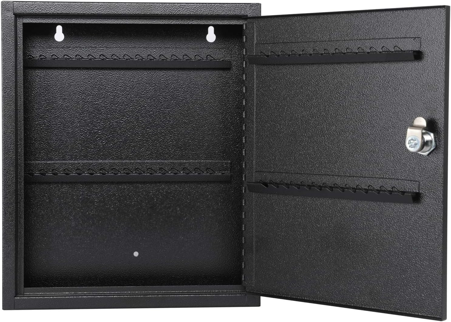 Key Storage Lock Box with Key, Locking Key Cabinet, 60 Key Management Wall Mount