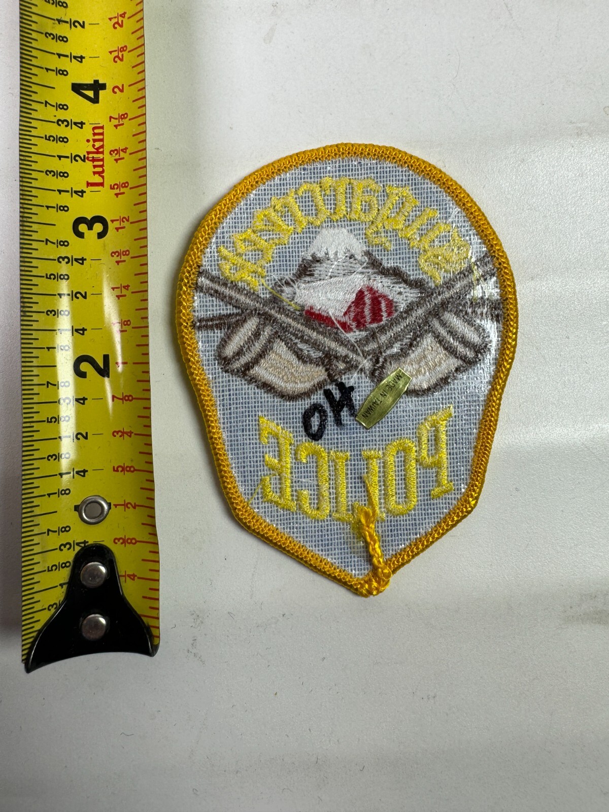 3.5" Sugarcreek Police Ohio OH Patch U2