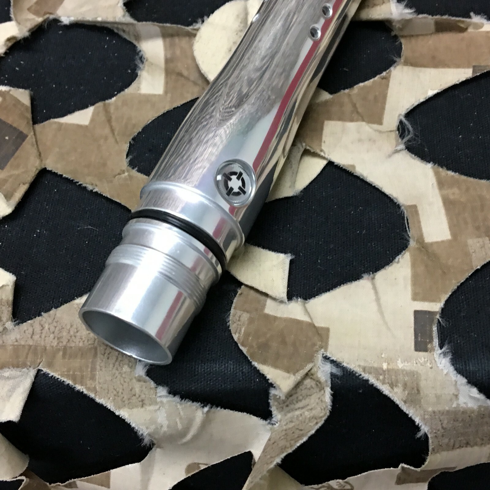 NEW Smart Parts Paintball Freak Barrel Front - Silver - 16 inch