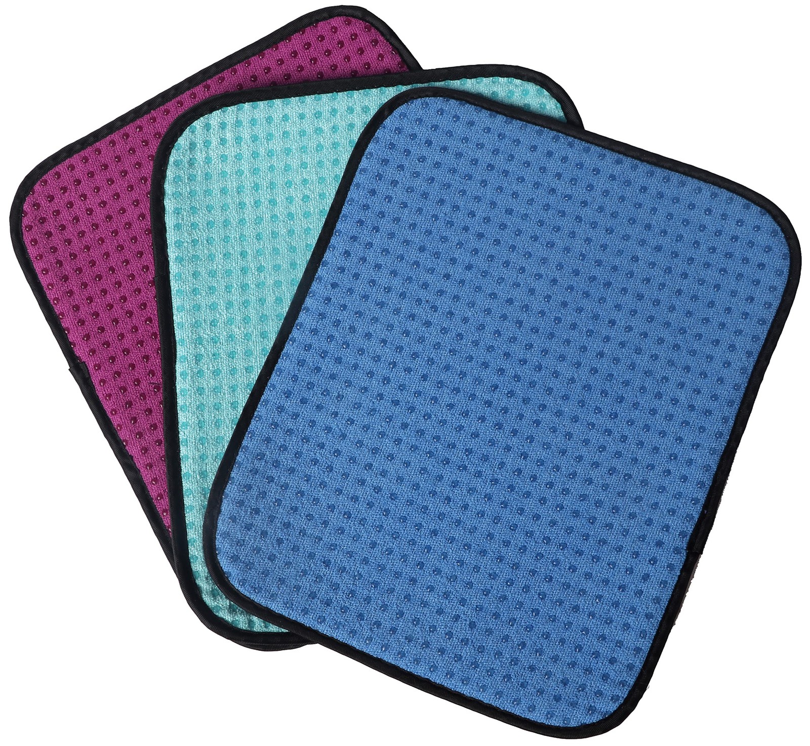 TonGass (3-Pack Multicolor Microfiber Bowling Ball Towel - Small,