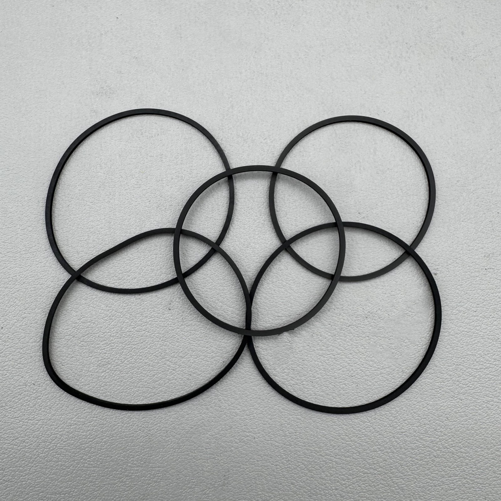 Brand New 5Set Belts Fits For SONY TC-WE305 TC-WE305 Dual Deck Cassette Player