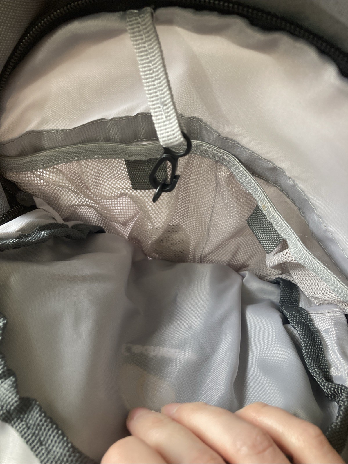 COCHLEAR Recipient Backpack Rucksack Grey Gray Black Bag P743078 24L NWOT