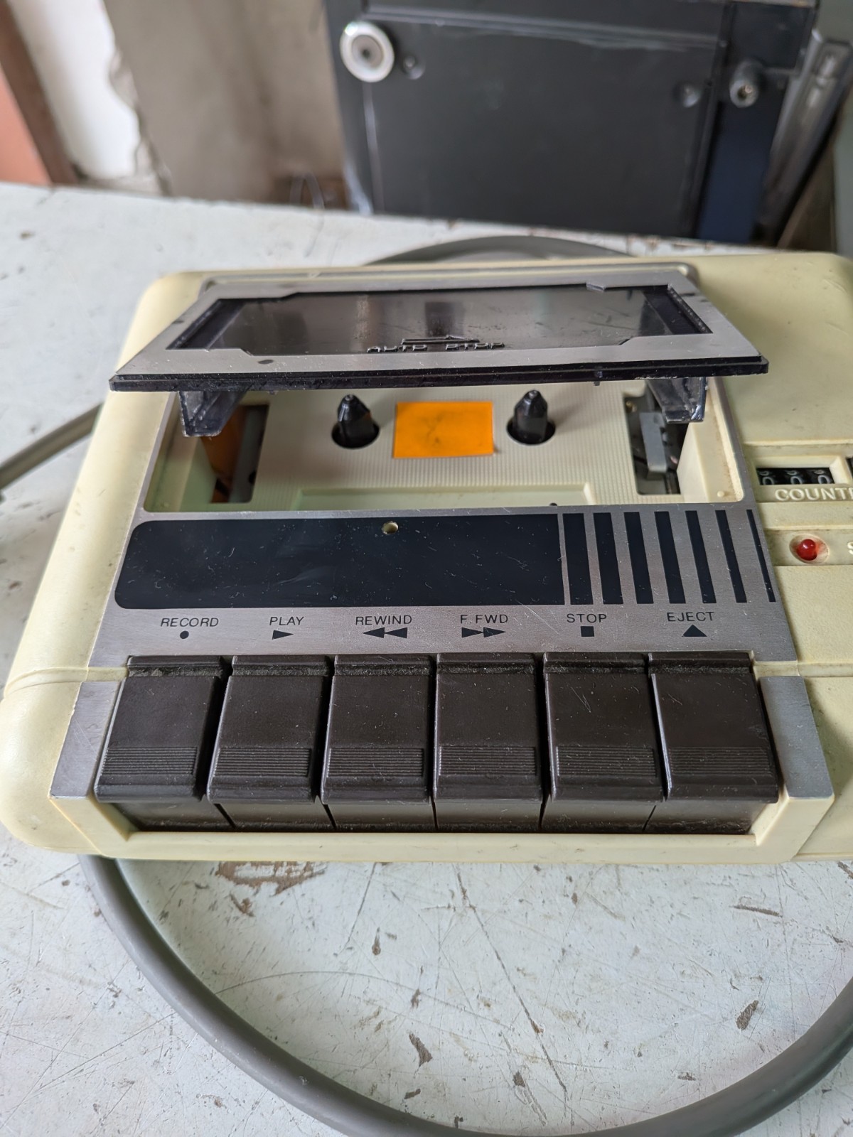 Commodore Unit For CBM 64/128 Datassette Made In Taiwan