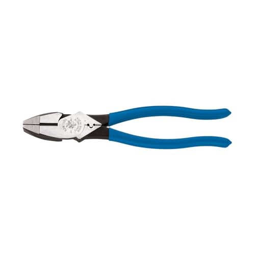Klein Tools D2000-9NECR Lineman's Pliers with HD Cutting with Crimping