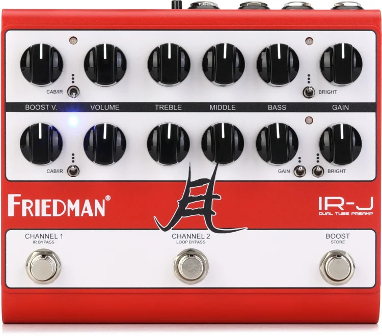Friedman IR-J Jake E. Lee Signature Dual-tube Preamp
