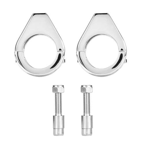 Turn Signal Indicator Relocation Fork Clamp Kit, Aluminium Alloy Motorcycle