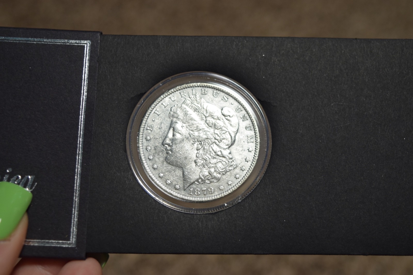 1879 $1 Morgan Silver Dollar United States of America Coin - Philadelphia Mint