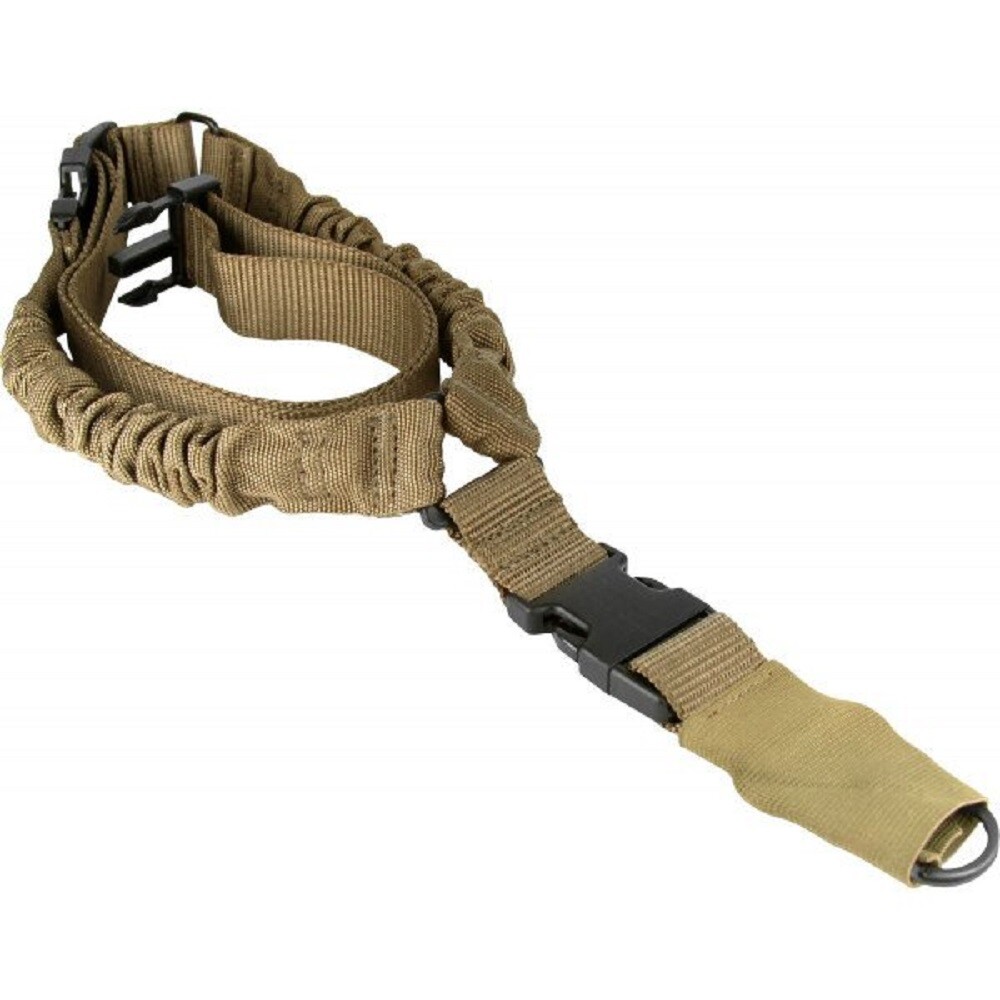 Aim Sports One Point Bungee Nylon Web Tactical Rifle Sling - NEW