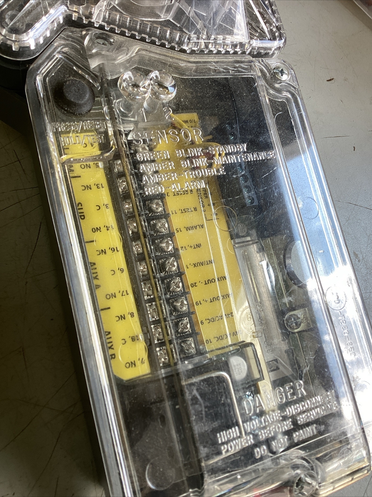 System Sensor D4120 4 Wire Photoelectric Duct Smoke Detector