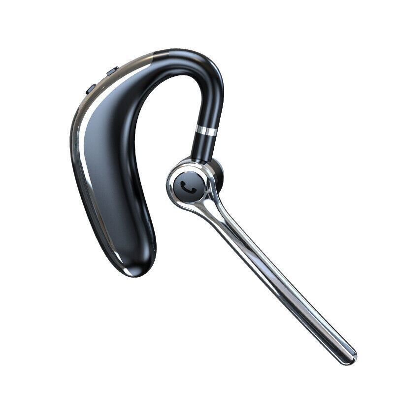 Bluetooth 5.2 Earpiece Wireless Headset Driving Trucker Earbuds Noise Cancelling