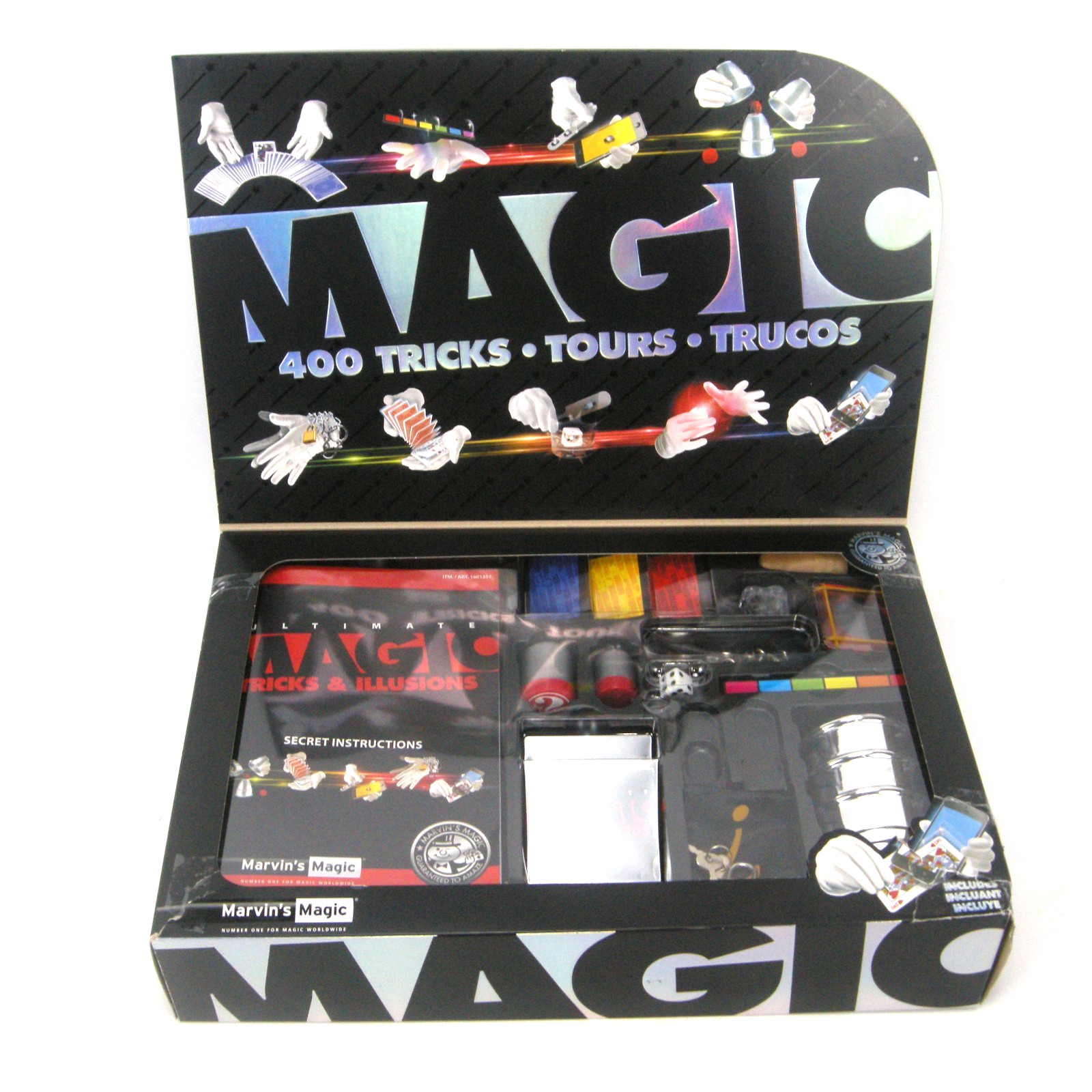Marvin's Magic Ultimate Magic 400 Tricks & Illusions The Complete Magic Show NOB