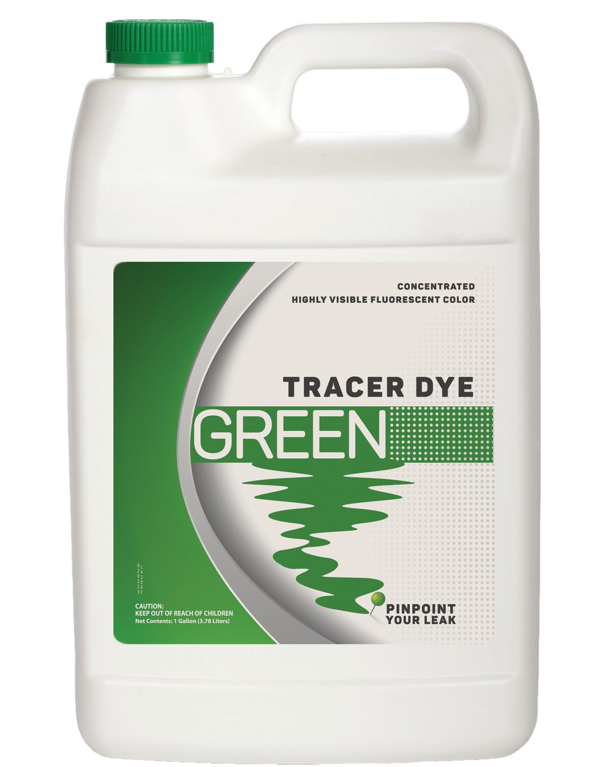 Green Tracing Dye - Highly Visible Concentrated Fluorescent Leak Detection Dye -