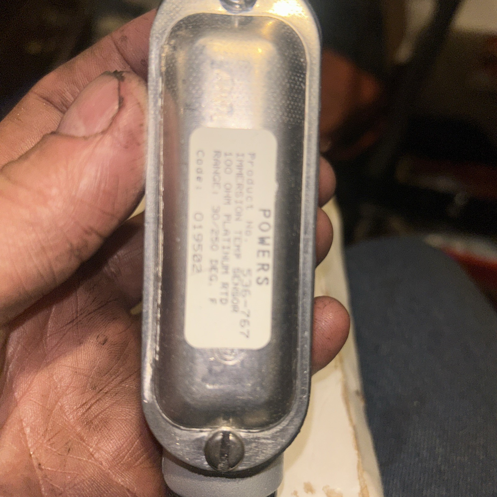 Powers - Model #536-767 - Immersion Temp. Sensor - NEW