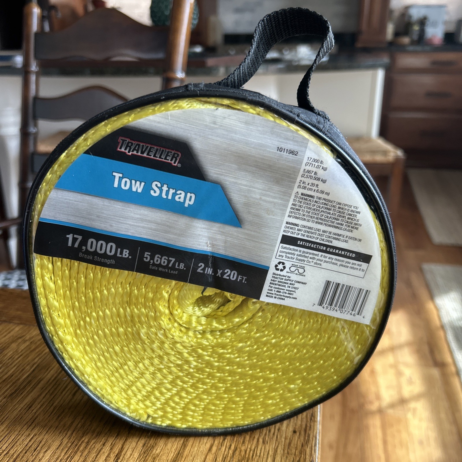 Traveller Tow Strap - 2” X 20 Feet w/ Loop Ends