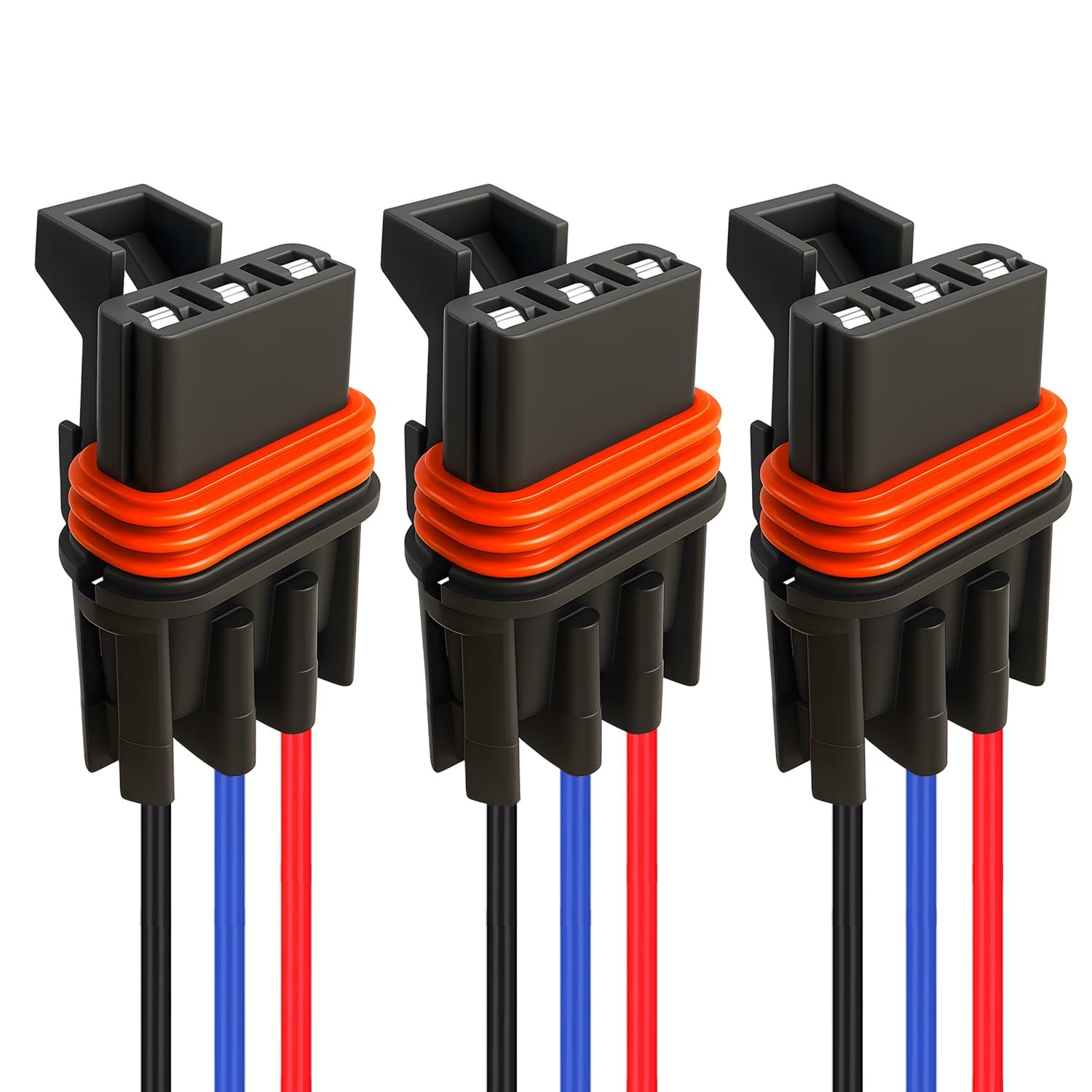 3 Pack Polaris Bus Bar Connectors – Pulse Bar Power Plug Harness for Ranger XP
