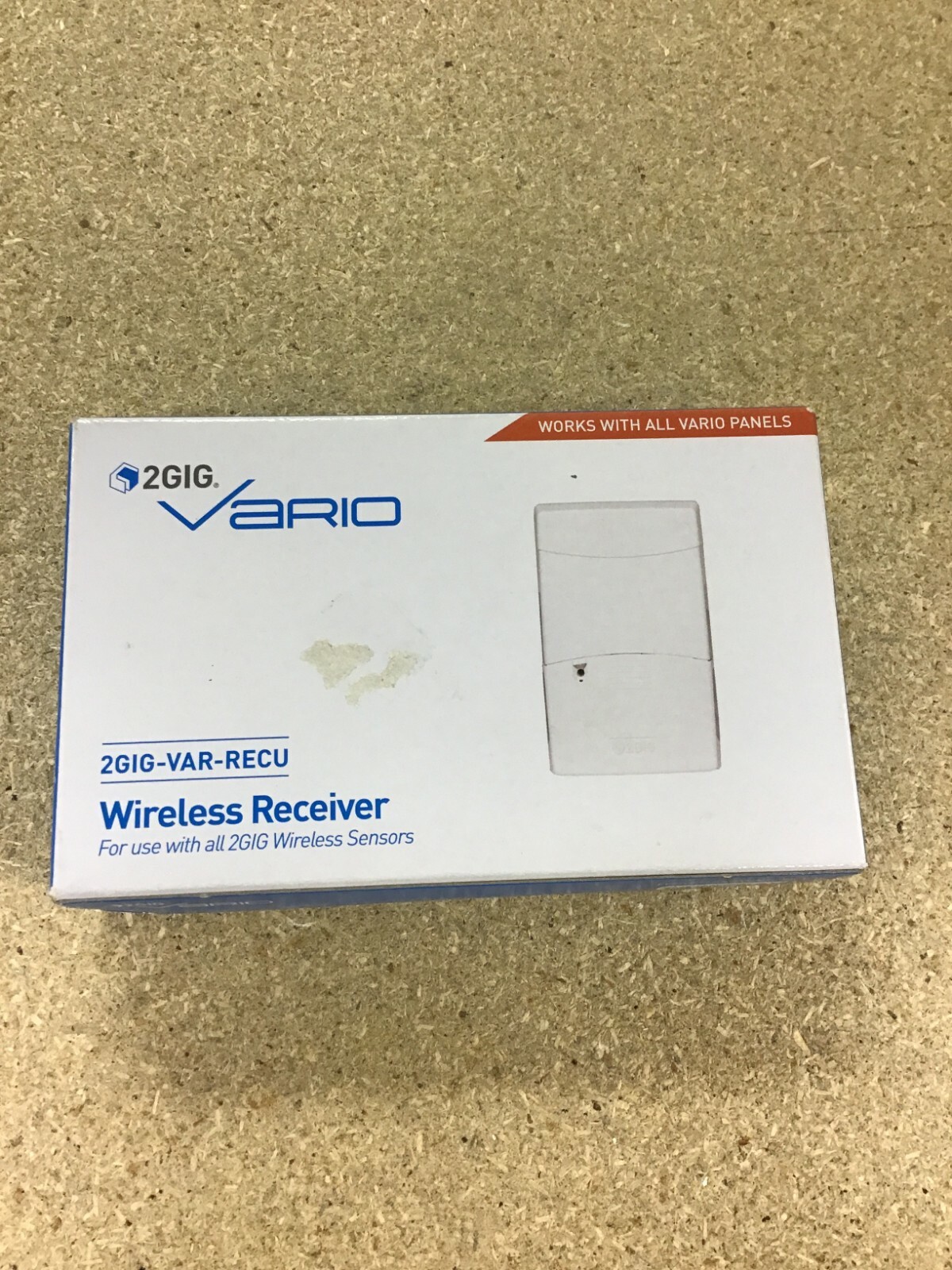 2Gig Vario Wireless Glassbreak Sensor 2GIG-VAR-RECU White