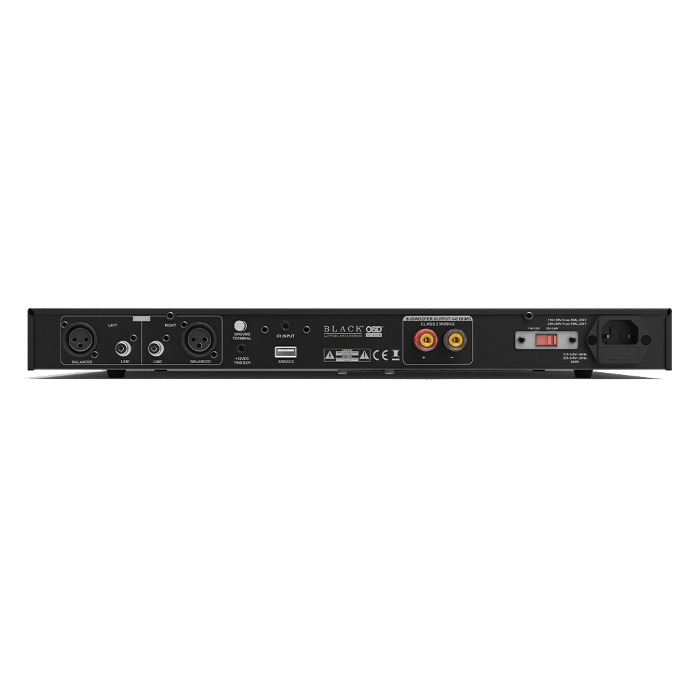1000W Subwoofer Amplifier w/ DSP Mono Class D, 4ohm Stable, Auto-Sensing SAM500