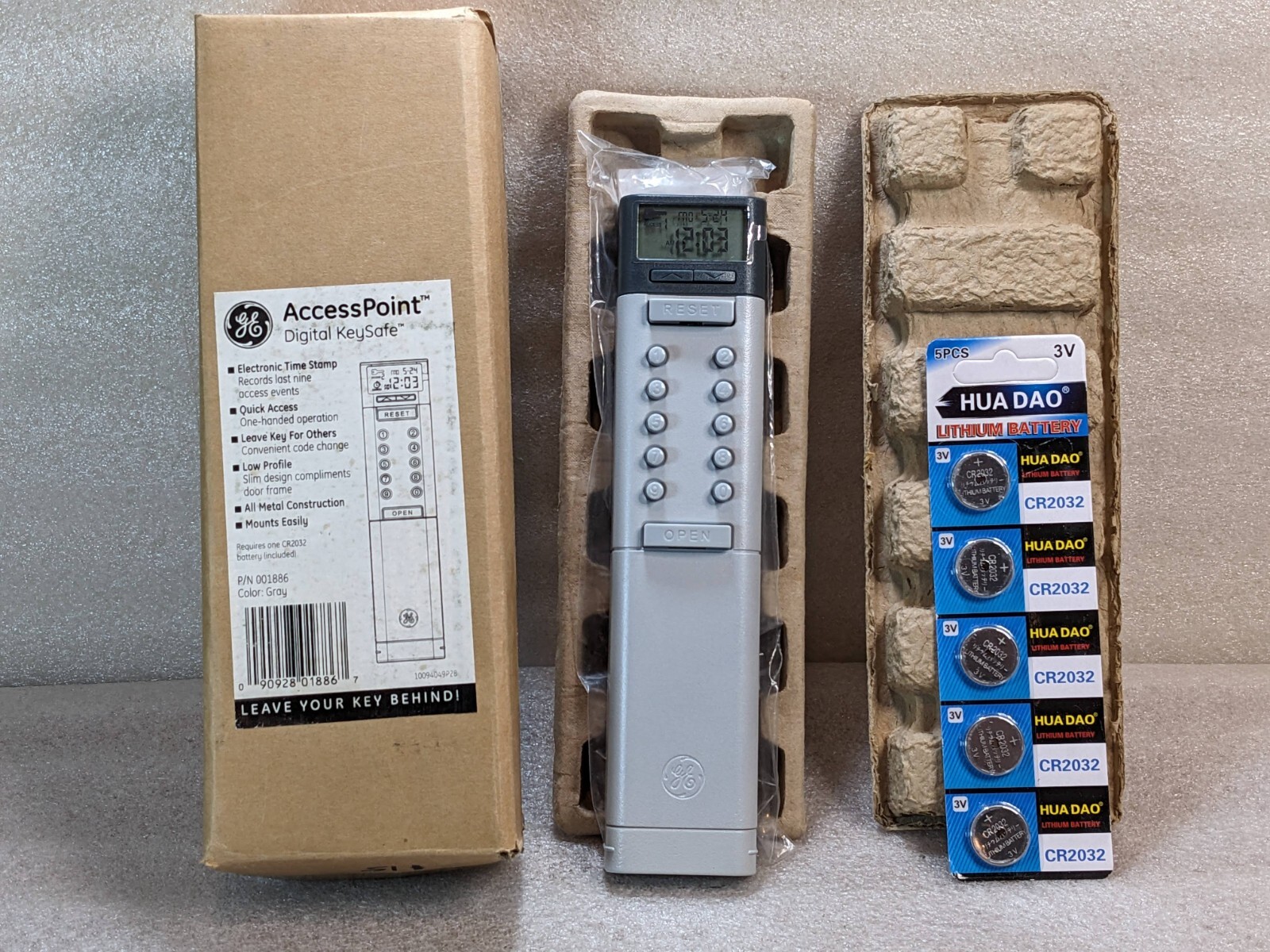 G.E. Access Point Digital Keysafe Key Safe w/ Electronic Time Stamp Bundle🔥NEW