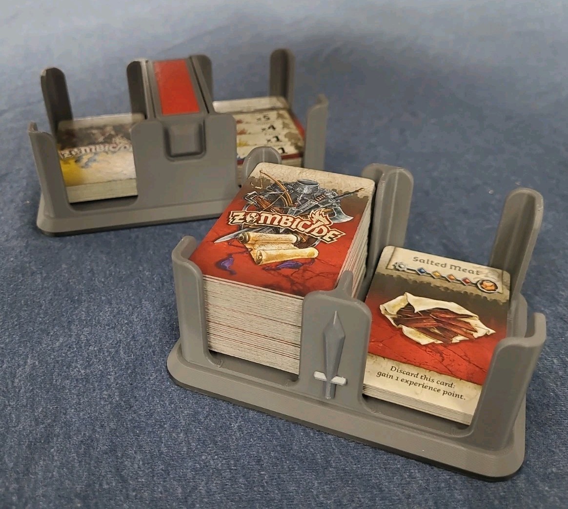 Zombicide Spawn Deck and Equipment Deck Holder - COMBO