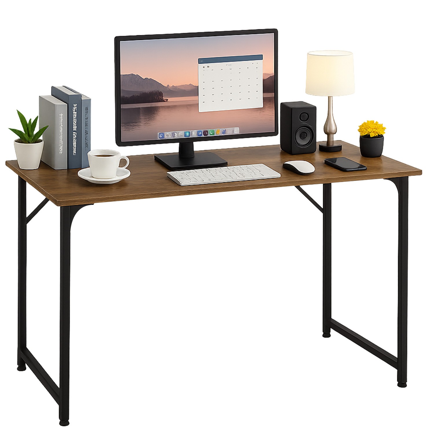 47 inch Computer Desk Gaming Desk Multi-Function Writing Table Student Art