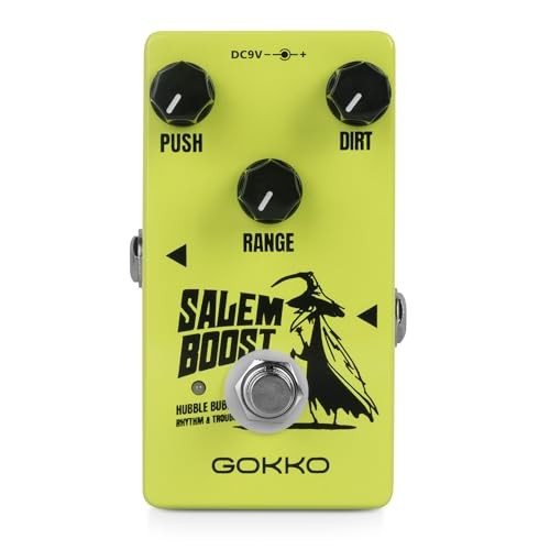 GOKKO GK-60 Salem Boost Pedal Treble Booster Guitar Effect