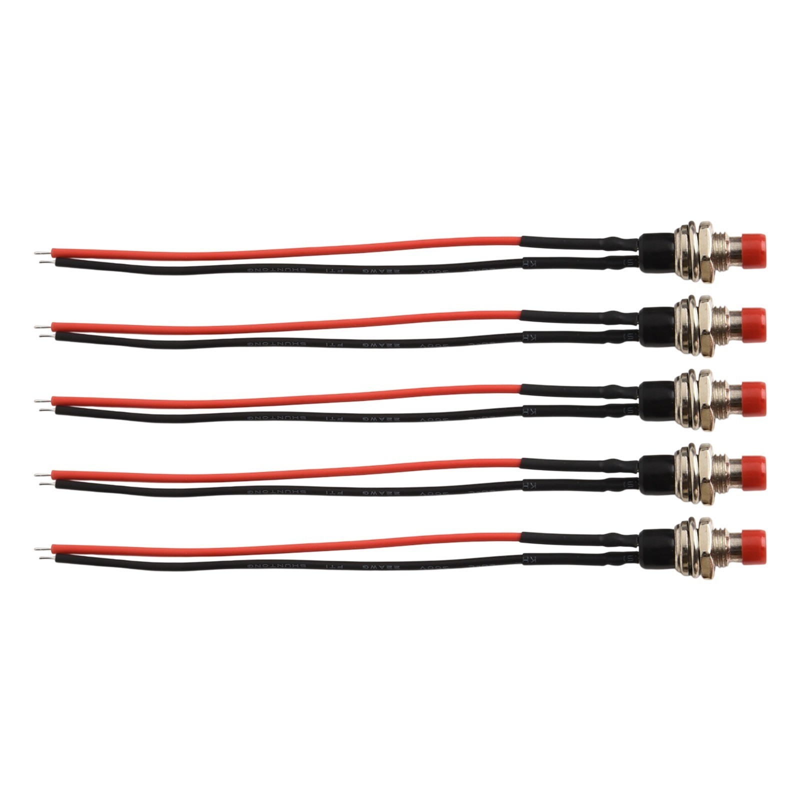 Innovative Design Miniature Push Buttons Ten Pack with Easy Installation