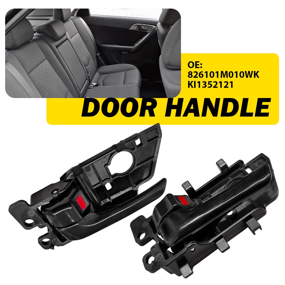 Interior Door For Handle 2010-2013 Kia Forte Sedan Koup Set of 2 LH Driver Side