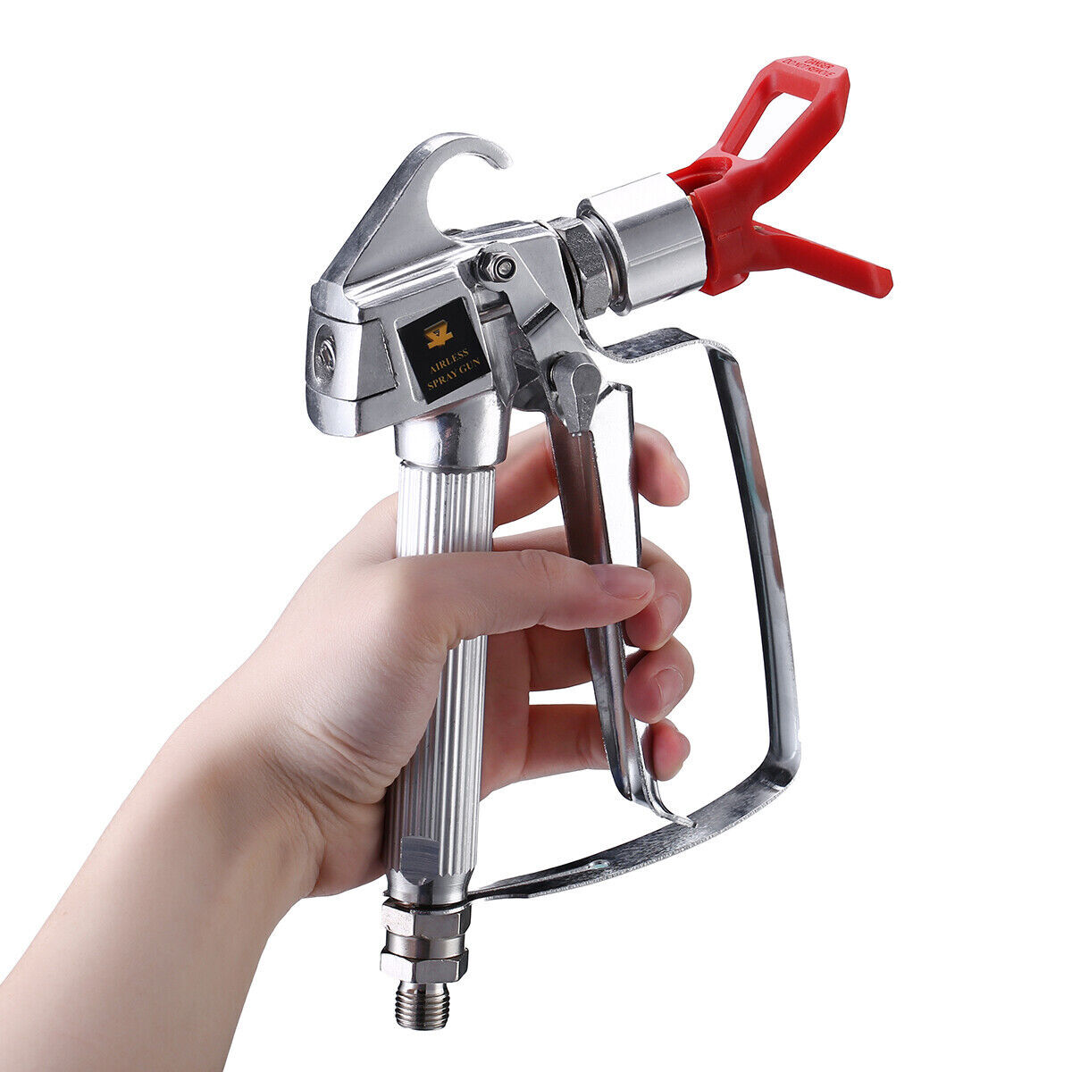 3600PSI Airless Paint Spray Gun w/ 517 Tip Nozzle Guard For Wagner Sprayers