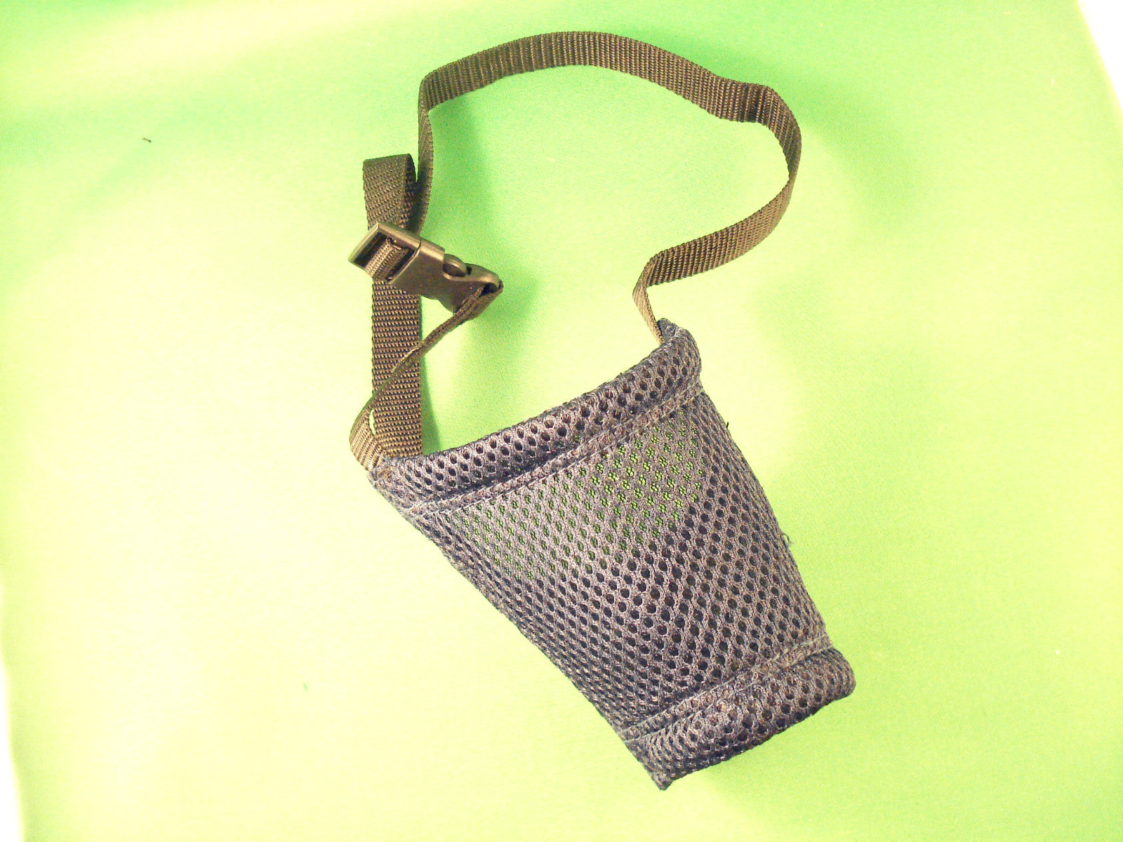Dog Muzzle Mesh Nylon Grooming Anti-Bark Bite New