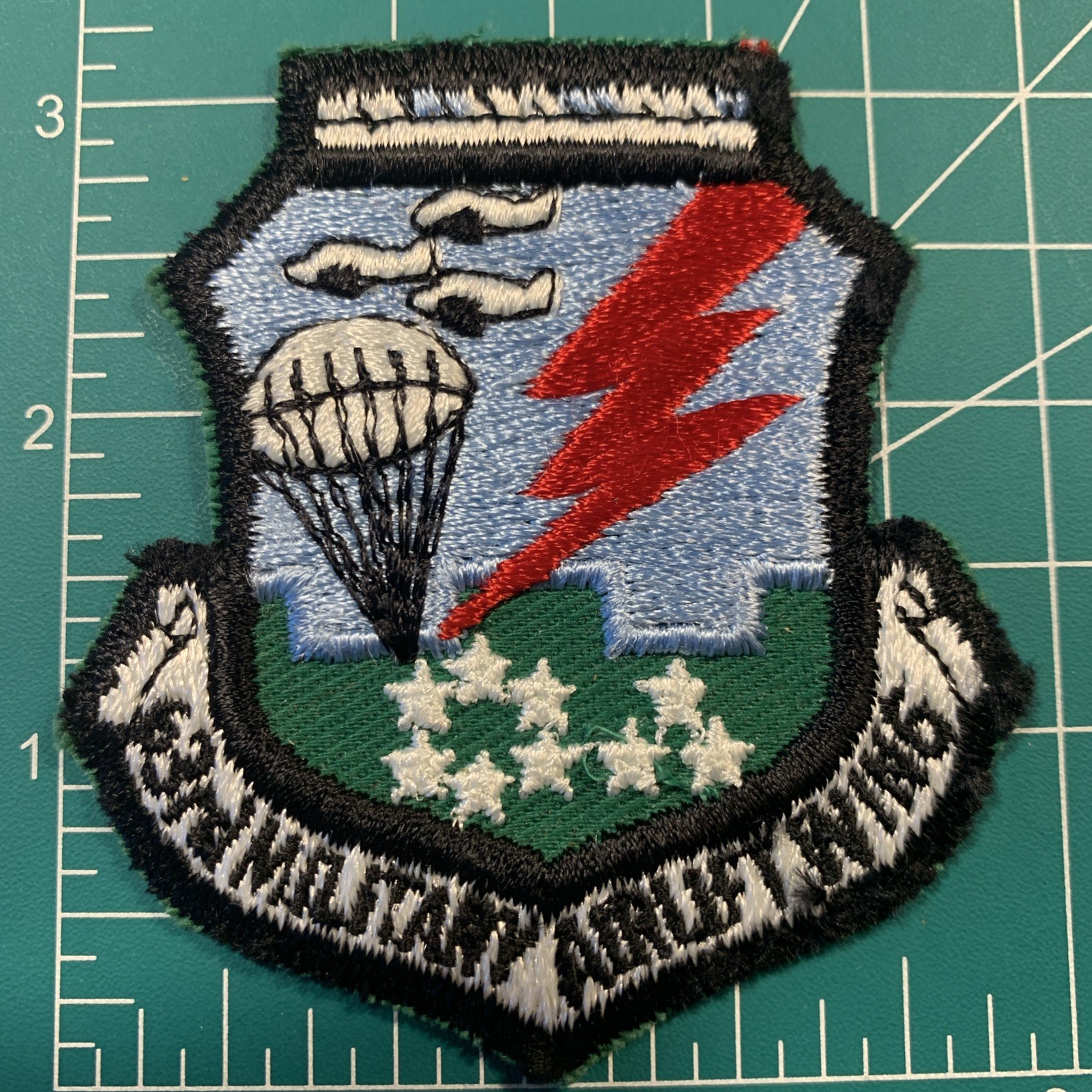 63rd Military Airlift Wing United States Air Force Military Vintage Patch 6M