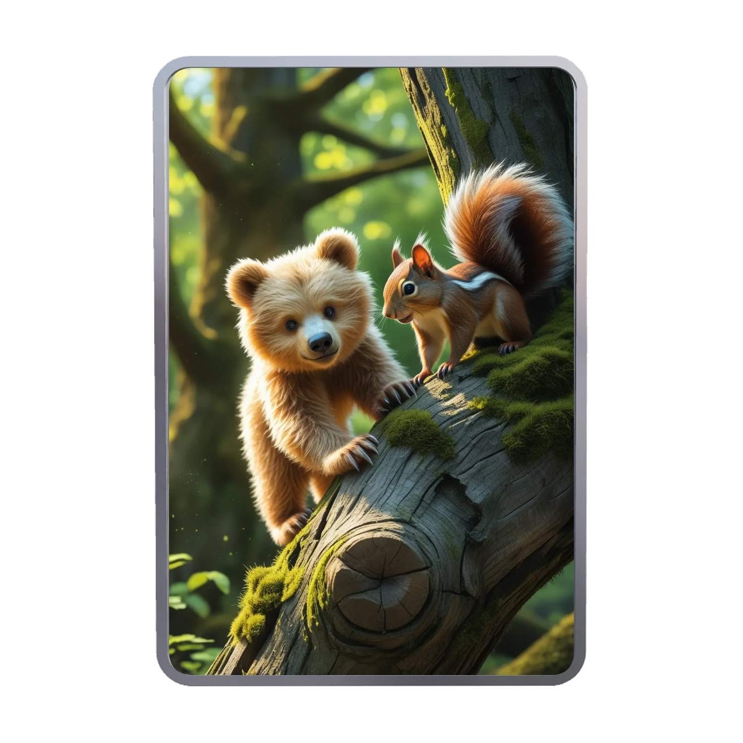 1 oz .999 Silver Bar Colorized Animal Art Collectible - SilverCoin Artworks 🔥
