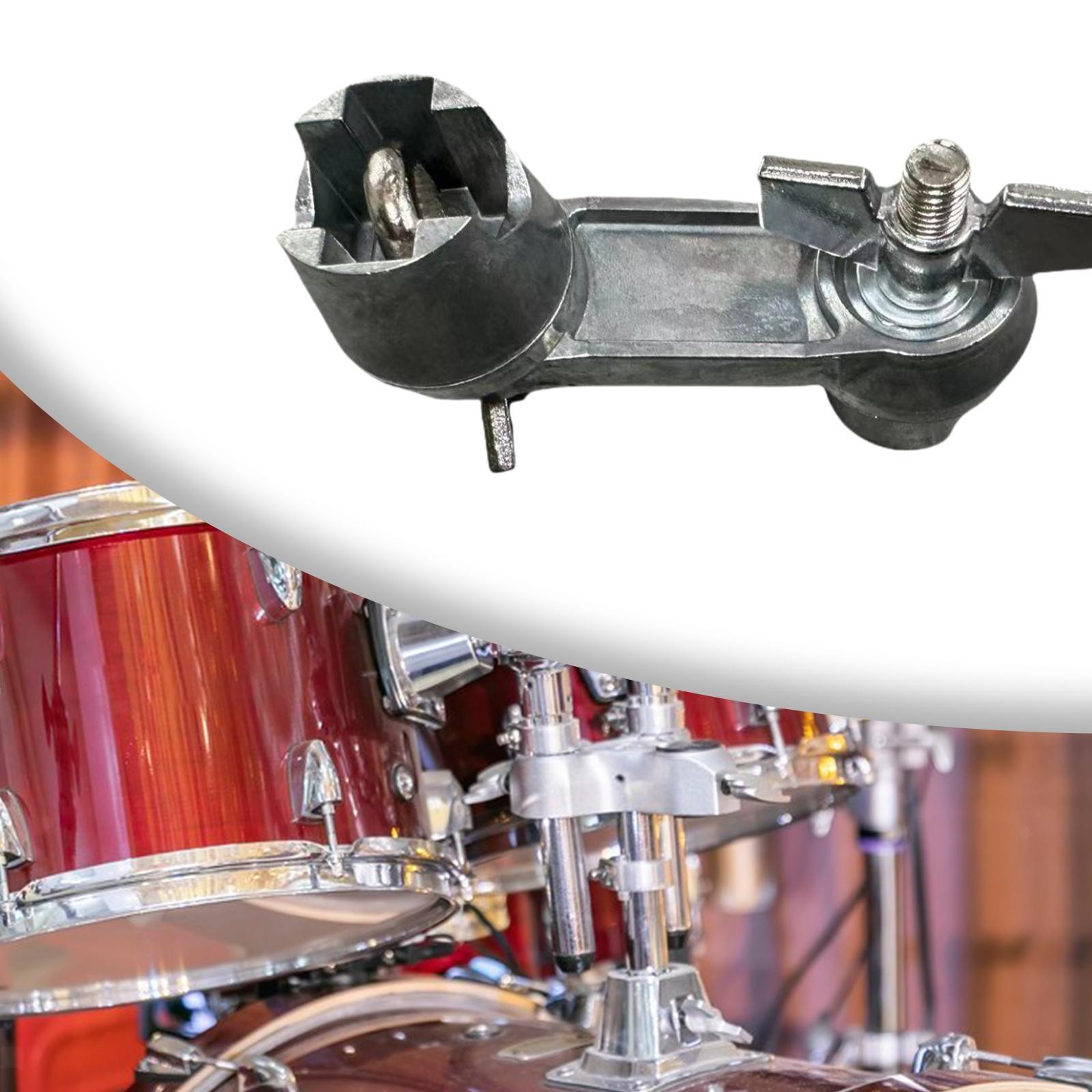 Universal Mount Clamp Adjustable Cymbal Arm Attachment Clamp Cymbal Stand Clamp