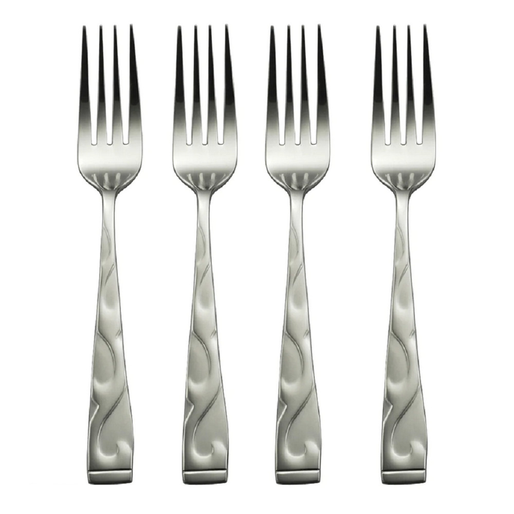 Oneida Tuscany Stainless Steel Dinner Fork (Set of Four)