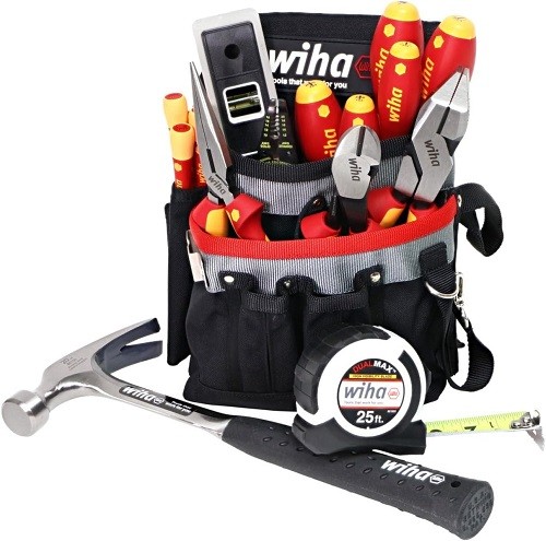 Wiha 32934 16 Piece Insulated Apprentice Electrician'S Tool Kit