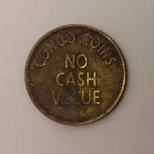 Congo River Kissimmee, FL Arcade Game Token 22mm