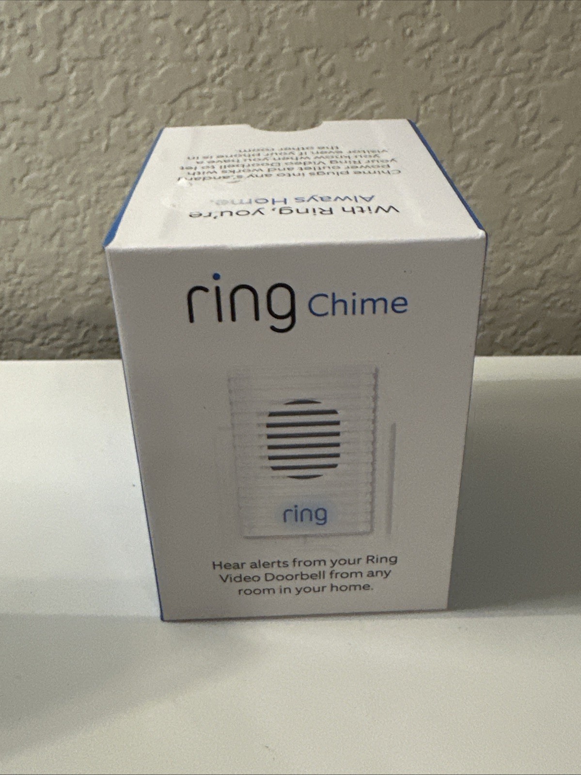 Ring Chime White 1st Gen Ring Door Bell Outlet Plug *NEW - OPEN BOX*