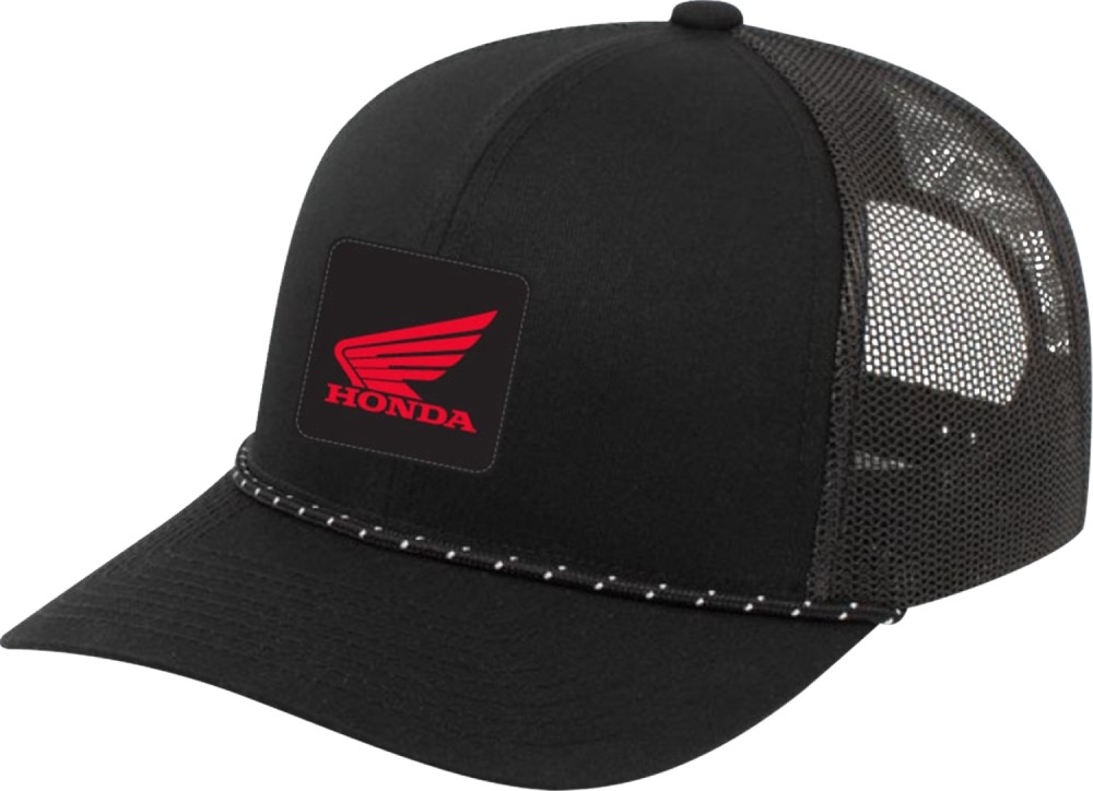 Factory Effex Honda Explorer Braided Snapback Hat Black