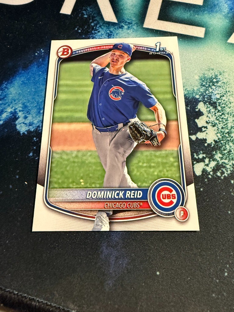 2025 Bowman Draft Baseball Dominick Reid 1st Paper Lot Of 100 #BD-53