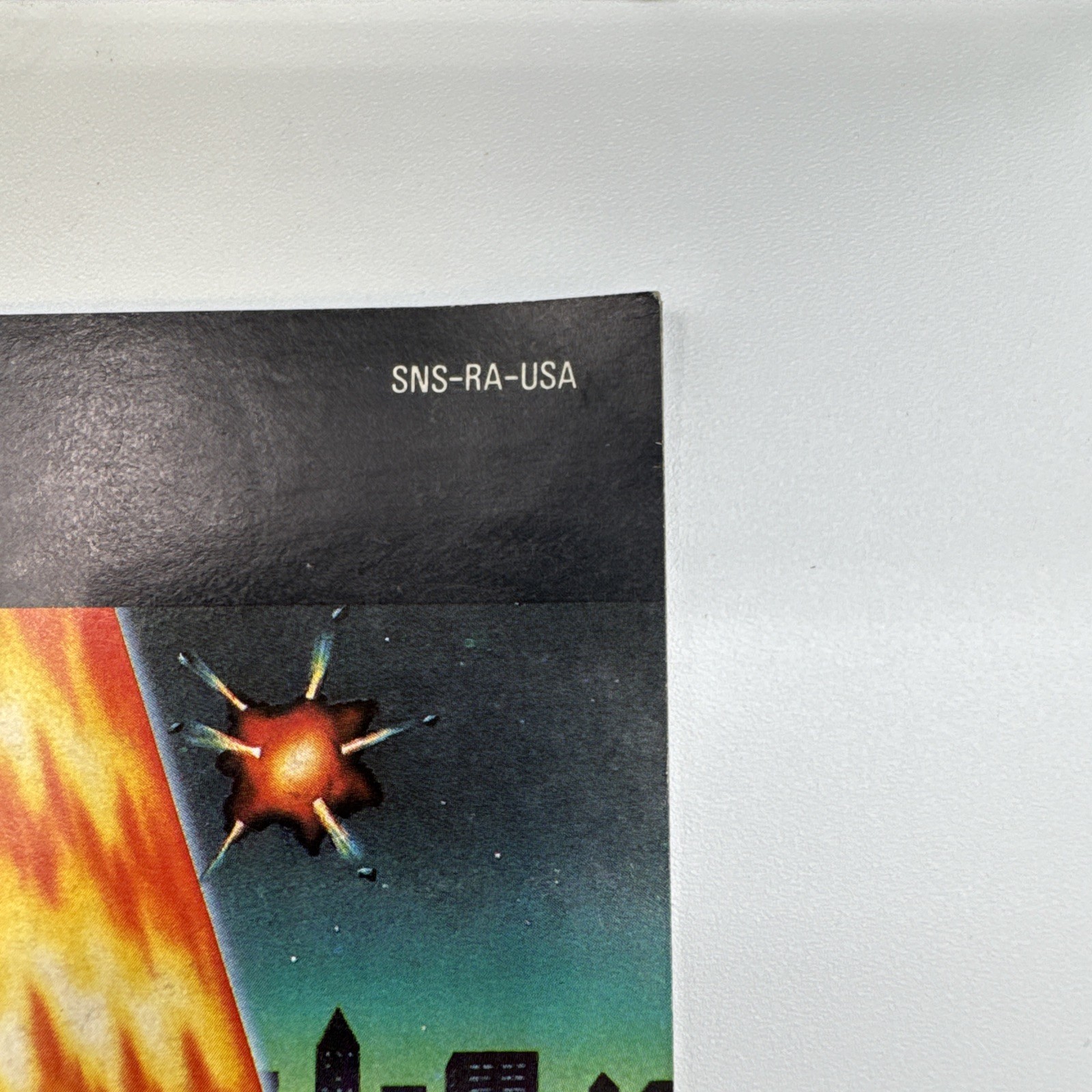 Street Combat Super Nintendo SNES Instruction Booklet