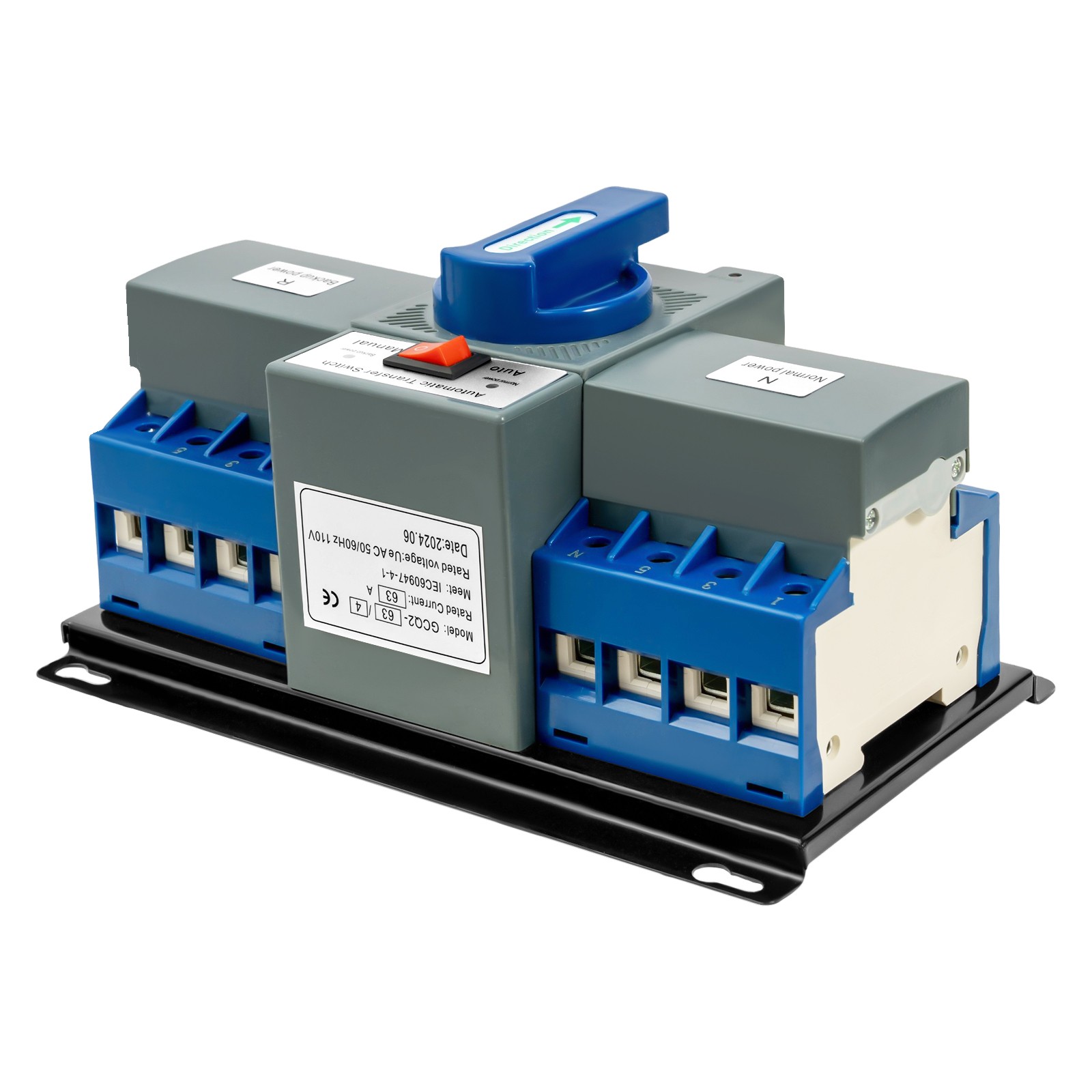 220V/63A 4P Dual-power Automatic Transfer Switch Generator Changeover Switch