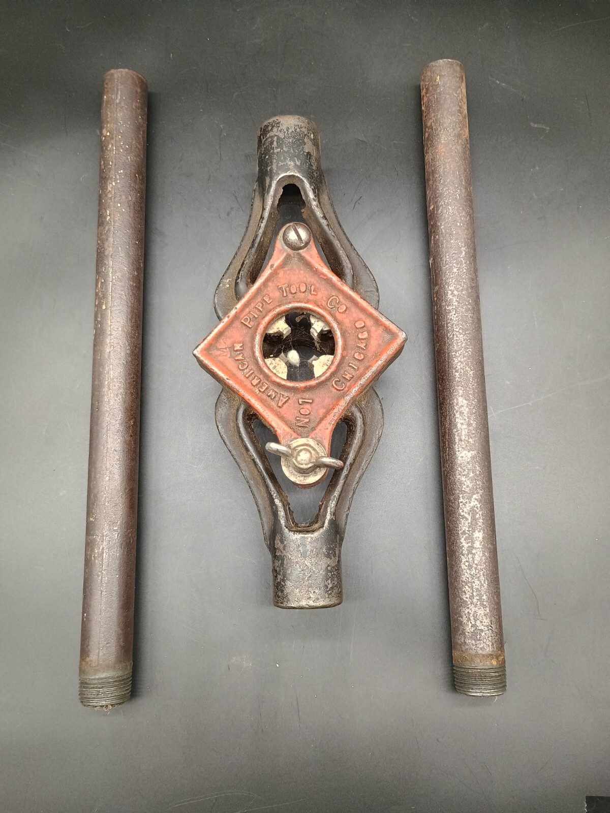 American Pipe Tool Co Chicago No 1 Pipe Threader VINTAGE