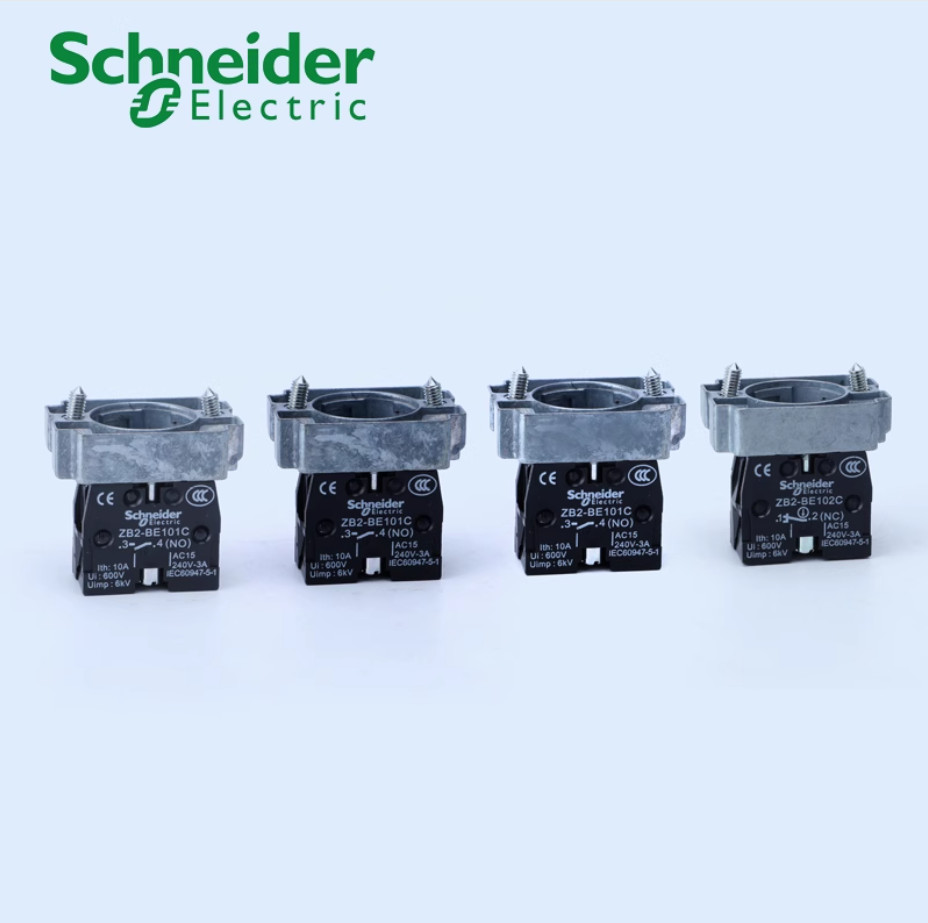 1PC NEW Schneider Button base Contact base  ZB2BZ103C 2NO #LL