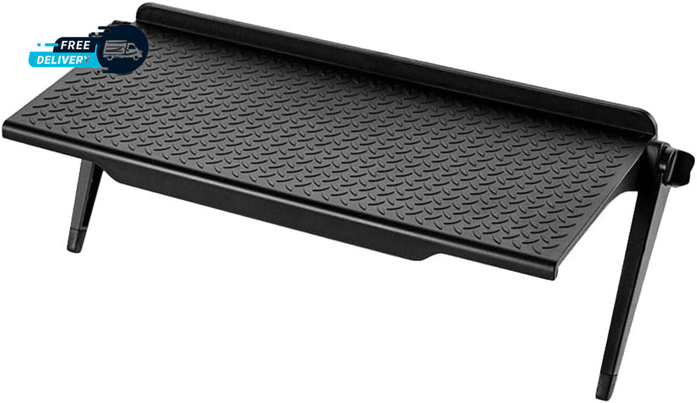 Park TV Top Shelf Apple TV Mount Monitor Stand Router Shelf Adjustable for Media
