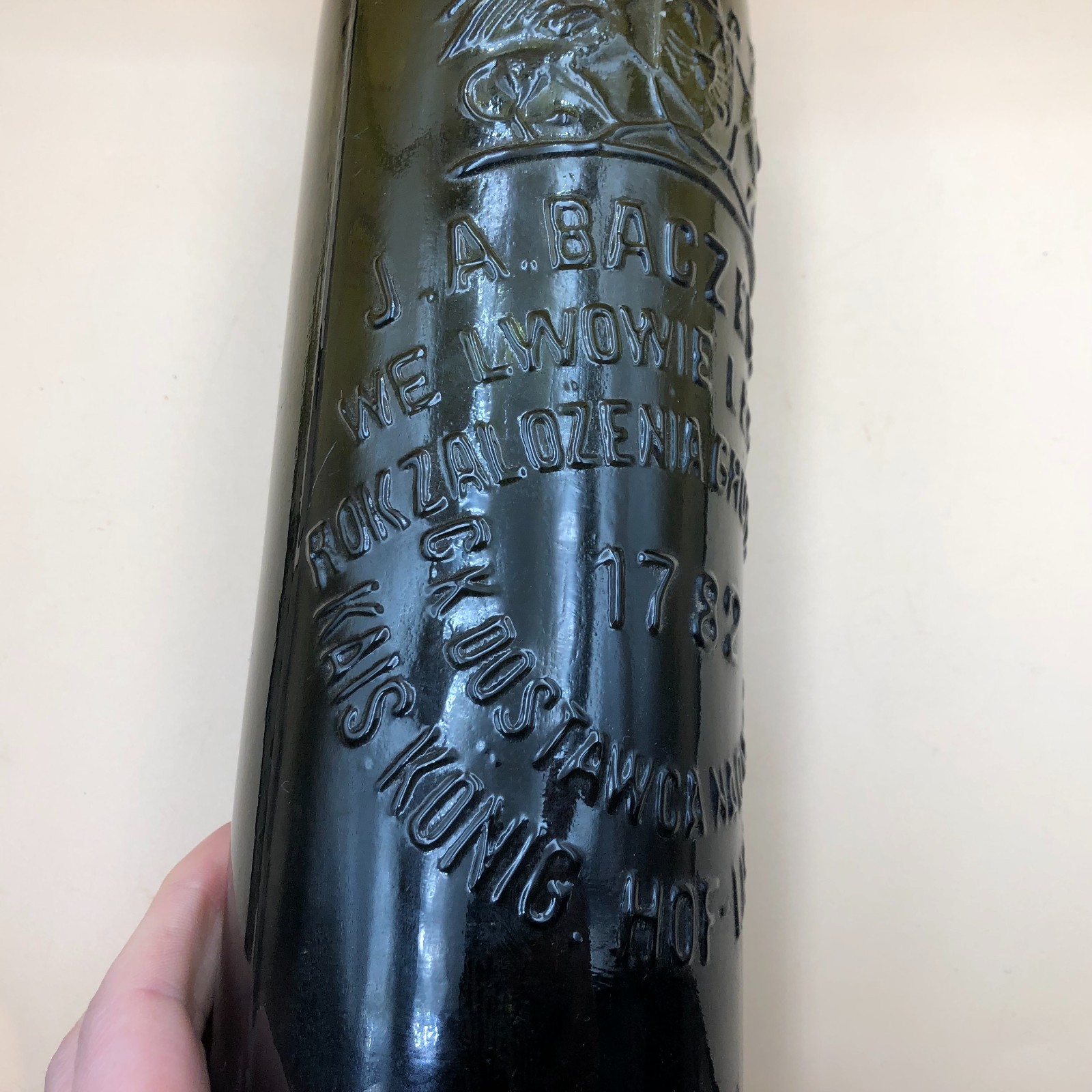 Collection bottle J.A.Baczewski