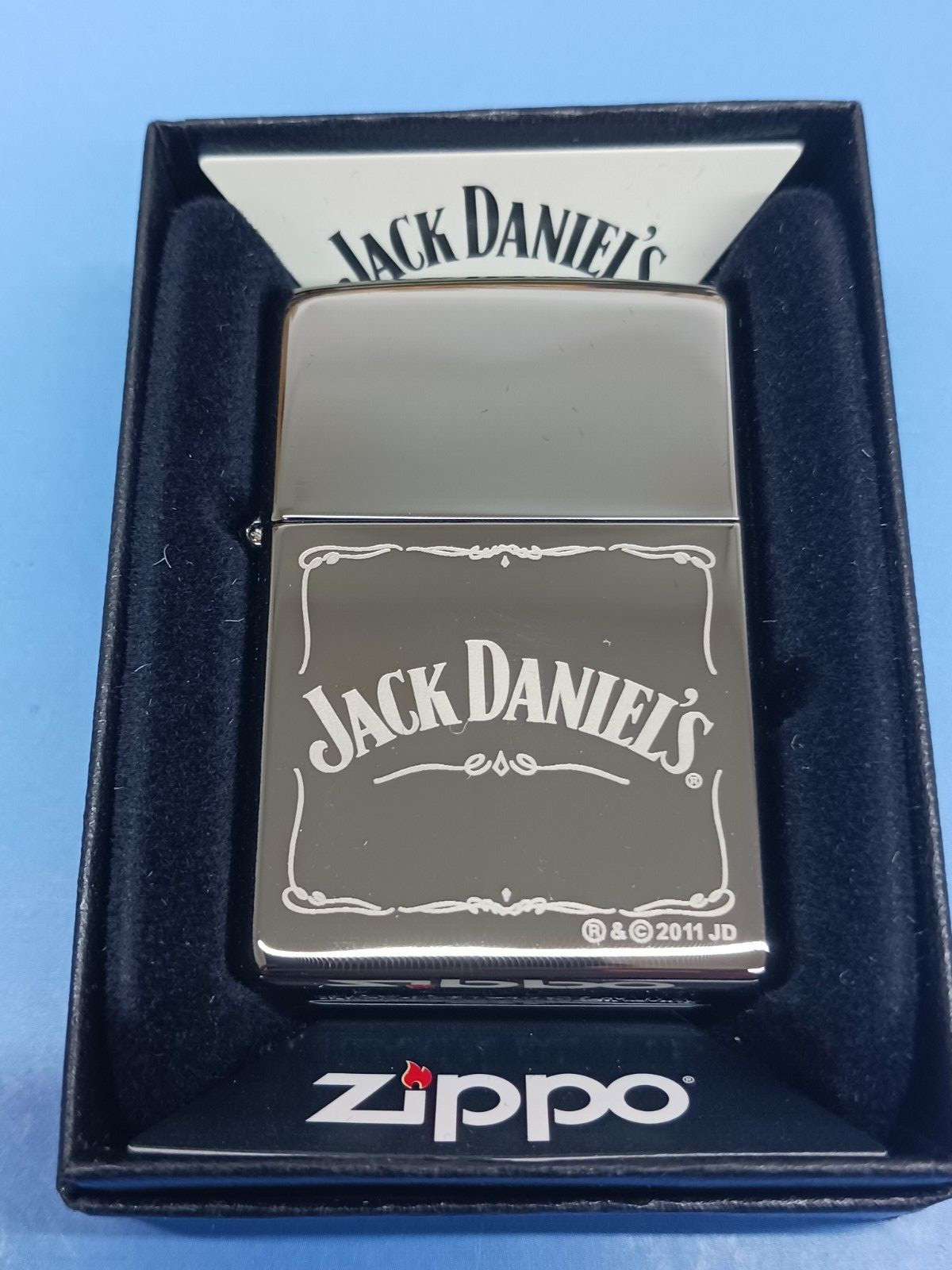 Zippo Jack Daniel's Black Ice 28012