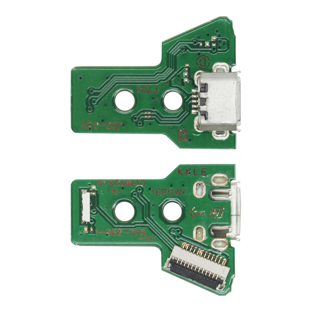 2X NEW USB Charging Port Board Dock Connector Flex Cable For Sony PS4 Controller
