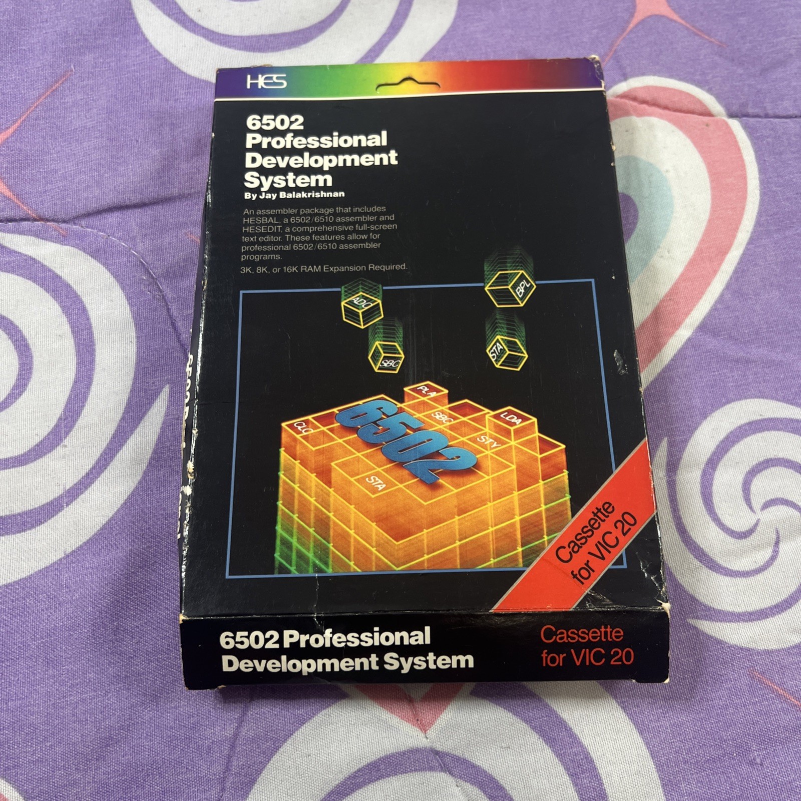 6502 Professional Development System for Commodore VIC 20 1983 - Cassette - HES
