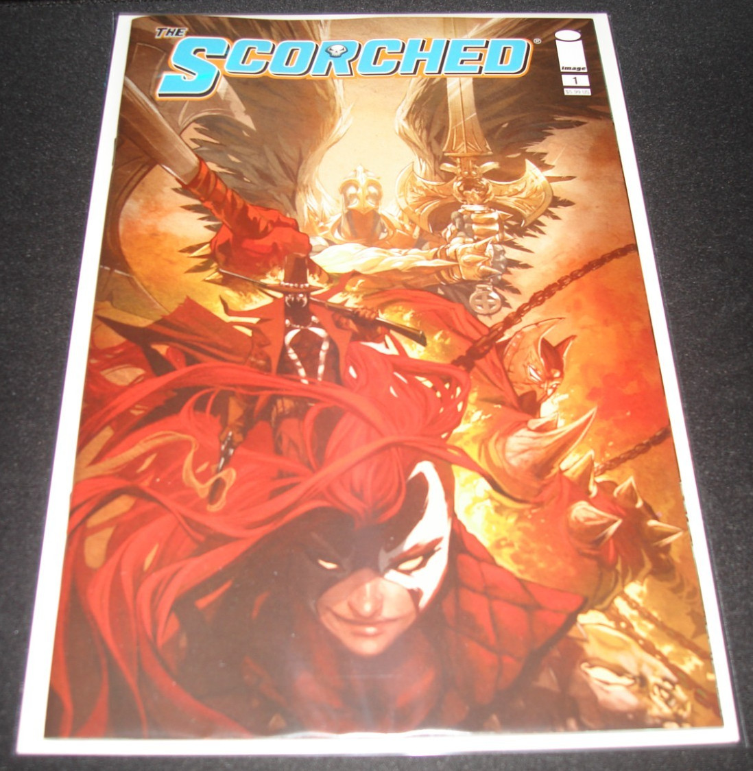 SCORCHED SPAWN #1 NM Todd McFarlane (7) Cvr Variant Set Image Comics