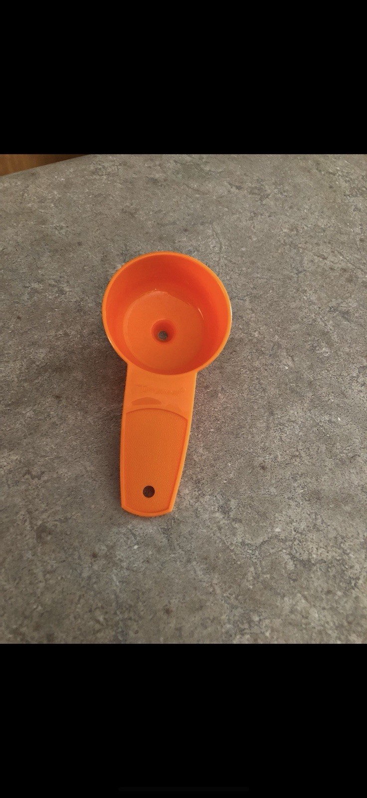 Tupperware Mini Funnel Orange EUC! #877